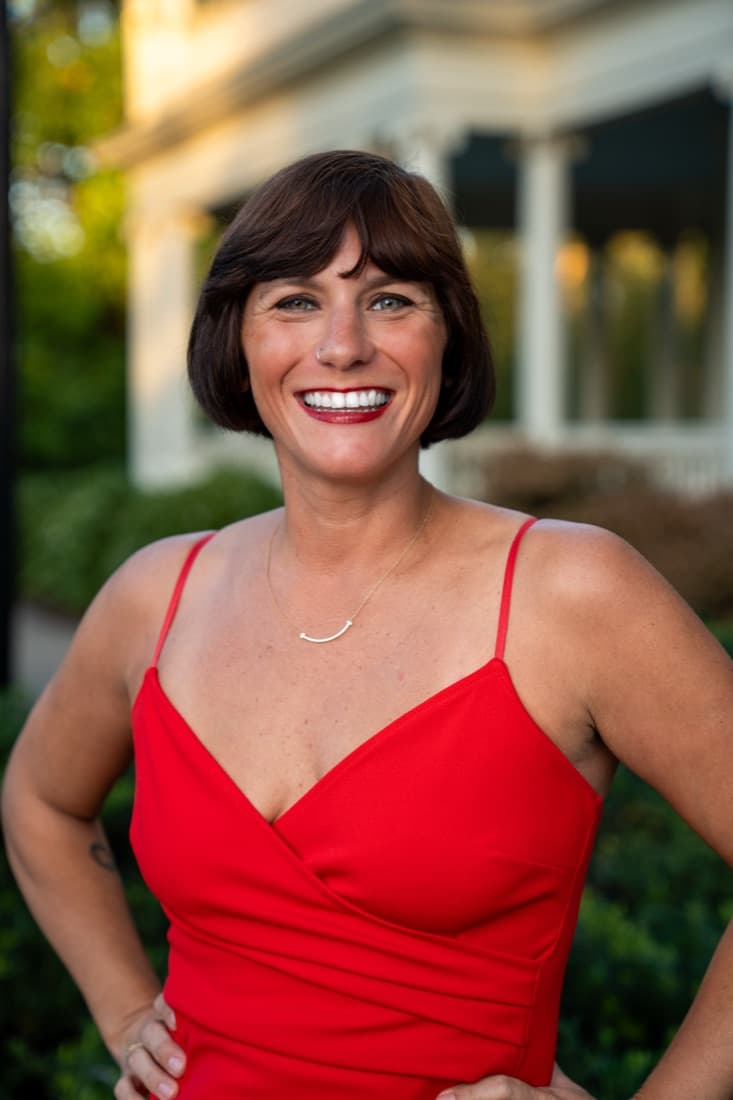 A Here Realty agent smiling